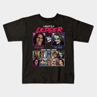 Heath Ledger Fighter Kids T-Shirt